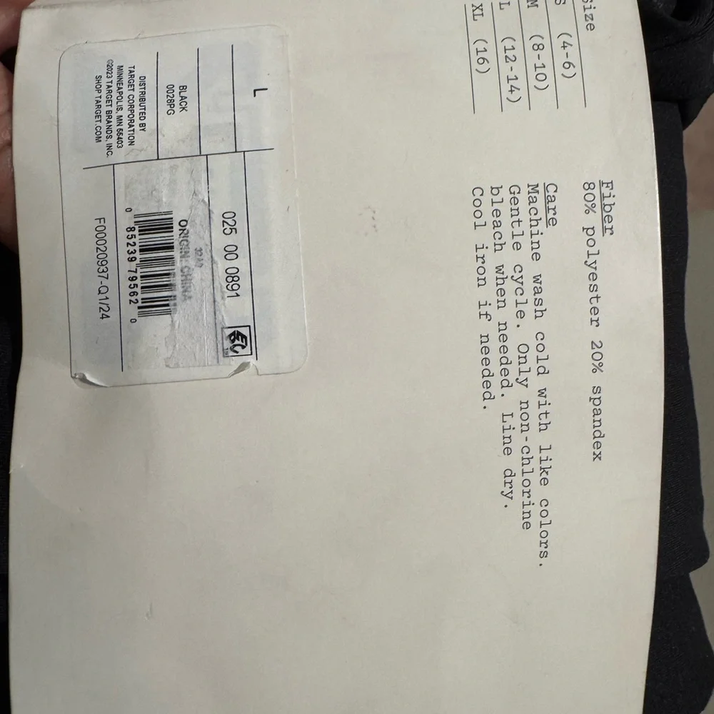 A New Day Black flare & ruched legging’s - Picture 7 of 8